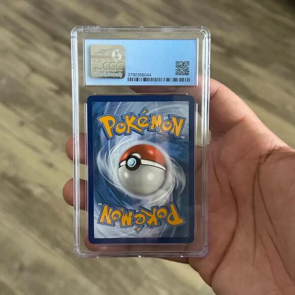 Pokemon 2020 Vivid Voltage Galarian Obstagoon Gold Secret Rare CGC 9 198/185 - Picture 2 of 2